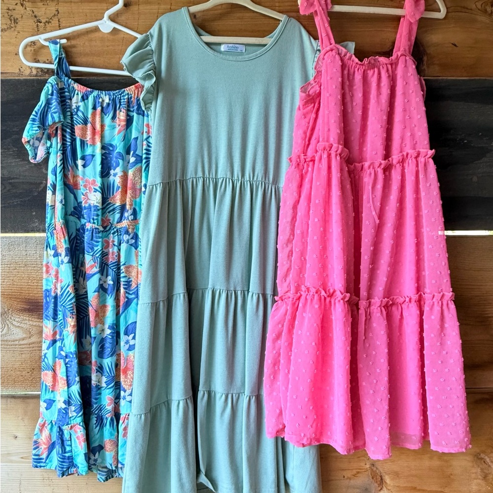 Girls’ spring dresses!